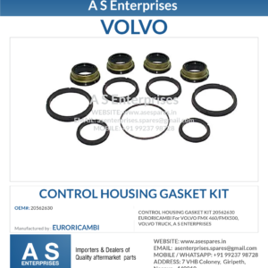 CONTROL HOUSING GASKET KIT 20562630 EURORICAMBI For VOLVO FMX 460/FMX500, VOLVO TRUCK, A S ENTERPRISES