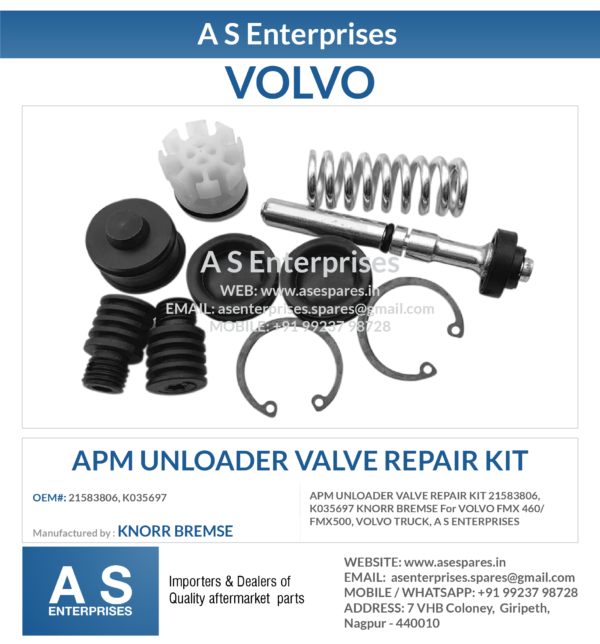 APM Unloader Valve Repair KIT