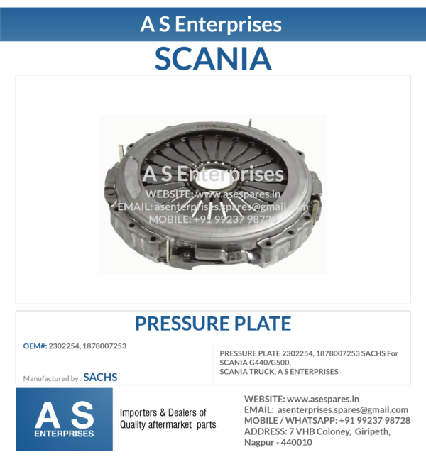 PRESSURE PLATE