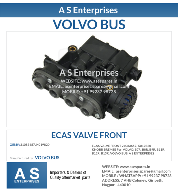 ECAS VALVE FRONT