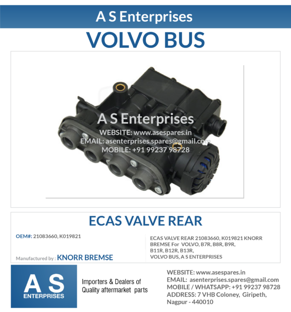 ECAS VALVE REAR