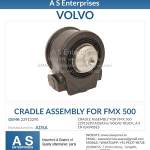 CRADLE ASSEMBLY FOR FMX 500